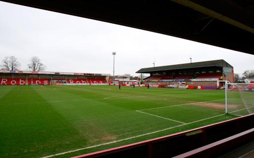 General view of a soccer stadium.
