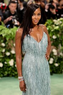 Naomi Campbell at the Met Gala.