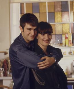Photo of Jack Davenport and Daniela Nardini from the TV series *This Life*.