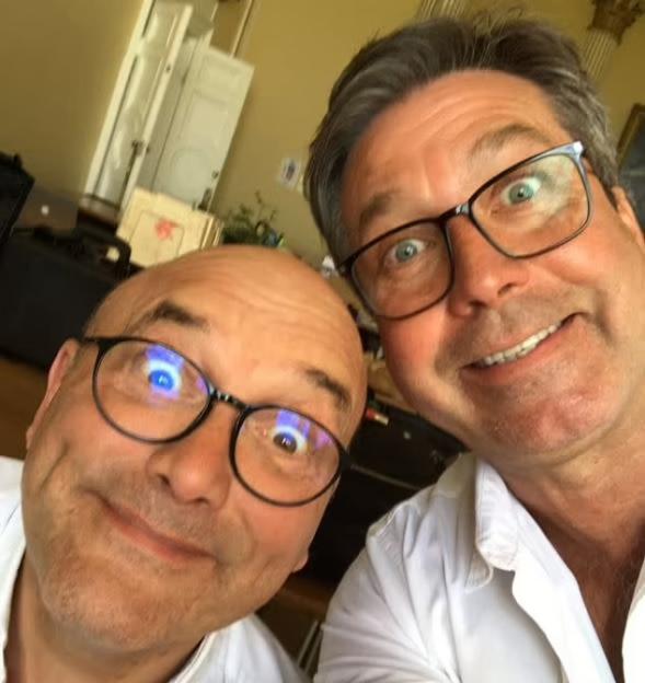 Selfie of Gregg Wallace and John Torode.