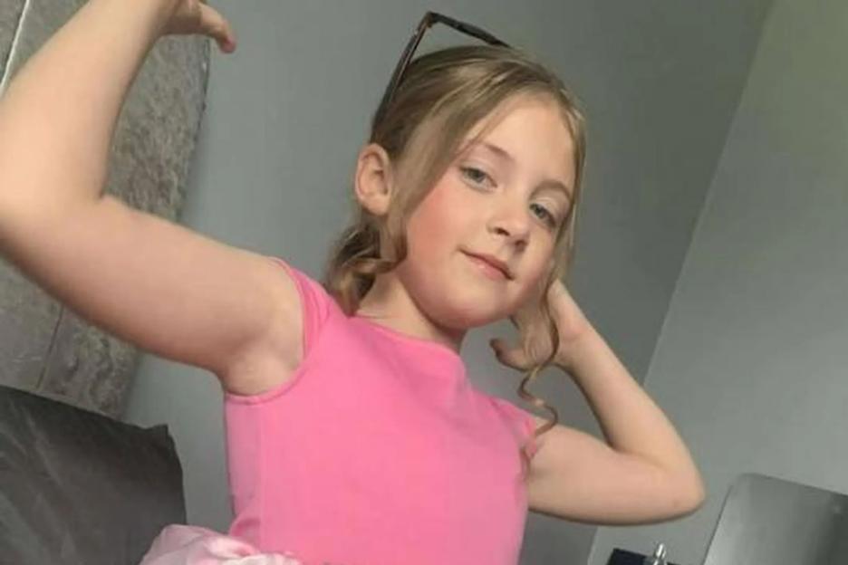 Girl, 8, suffers horrific bite wounds to her face in dog attack while playing outside gran’s house