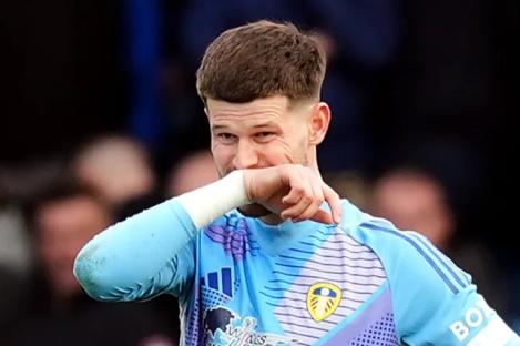 Illan Meslier’s Leeds career OVER as Whites consider two England goalkeepers in replacement transfer hunt