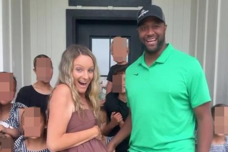 I’m a mum of 11 kids and pregnant AGAIN at 40….I never use contraception – people assume there are FOUR dads involved