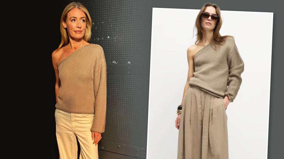 Cat Deeley’s £30 M&S knitted top is selling fast and it’s perfect for spring 