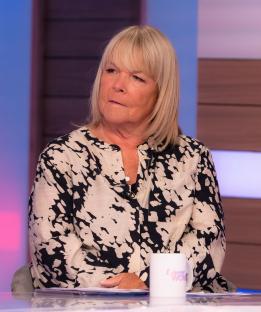 Linda Robson on the Loose Women TV show.