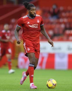 Jay Emmanuel-Thomas, footballer, playing soccer.
