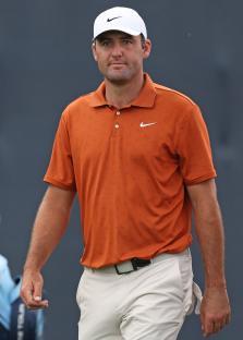 Scottie Scheffler at the PGA Championship.