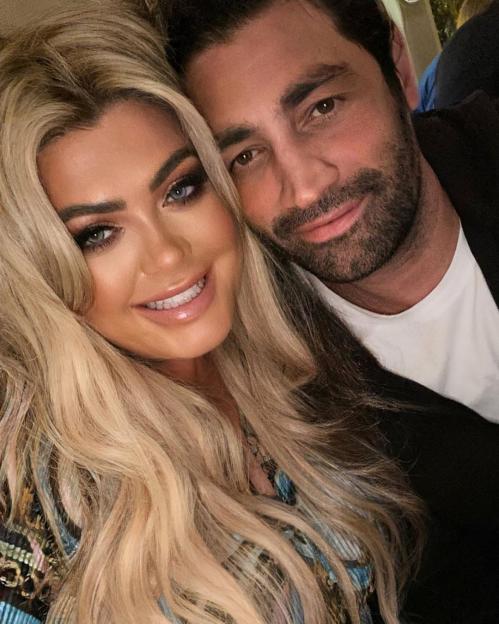 Gemma Collins and Rami Hawash in a photo together.