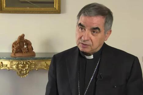 Cardinal Giovanni Becciu withdraws from participation in conclave to elect new Pope