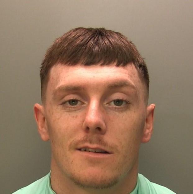 Mugshot of a man.