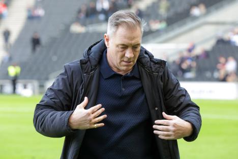 Scott Lindsey, MK Dons manager.