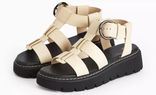 Sainsbury’s launches gladiator sandals that look like Dr. Martens for £80 less & you won’t have to wear them in either