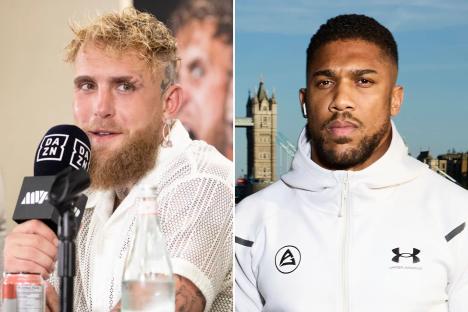 Jake Paul plots talks with Anthony Joshua’s team in New York with YouTube star  ‘adamant’ he wants to fight heavyweight