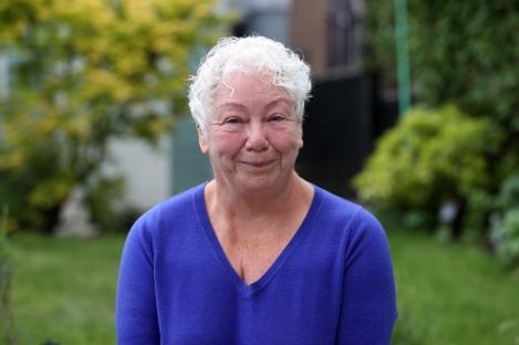 12.05.25 - Picture shows Kathy Rist in Rhymney, Blaenau Gwent, South Wales. One in 30 people in Rhymney are claiming benefits for anxiety a higher proportion than anywhere else in Britain.