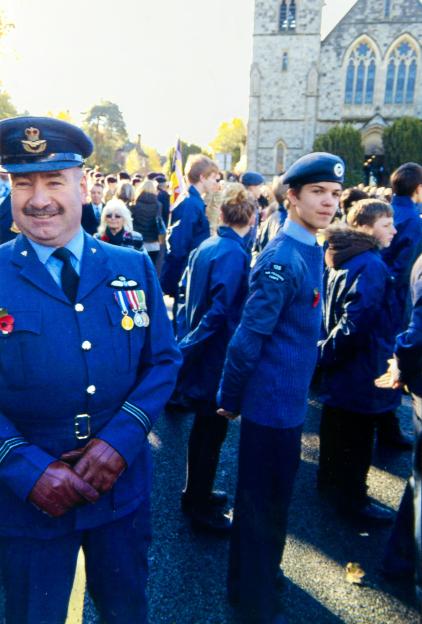 Photo of Breck Bednar in air cadets uniform.