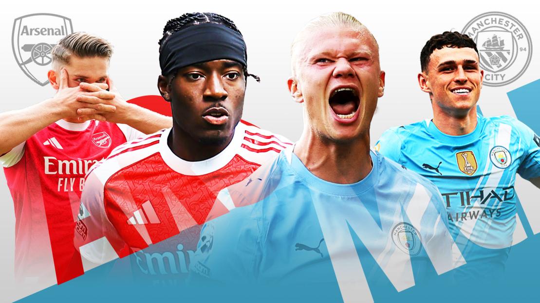 Arsenal vs Man City LIVE SCORE: Premier League updates as title challengers meet in blockbuster Super Sunday clash