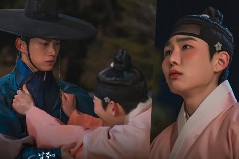 Seo Bum June Bursts Into Tears As He Grabs Taecyeon By The Collar In “The First Night With The Duke”