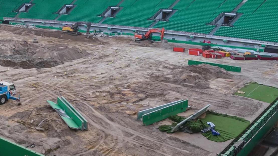 Champions League stadium given total makeover with host of changes and new HYBRID pitch