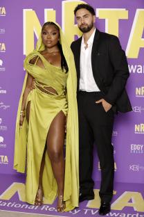 Whitney Adebayo and Lochan Nowacki at the National Reality TV Awards.