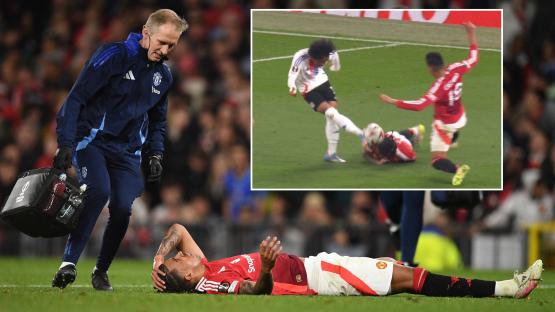 Desperate Leny Yoro ‘does a Phil Jones’ in Lyon clash as Man Utd fans say ‘he just gets it’