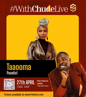 Chude Jideonwo to Host First-Ever Live Talk Concert in Africa! 3