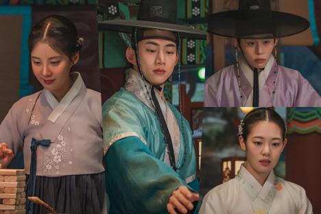 Seohyun’s Jenga Game Stirs Drama For Taecyeon, Seo Bum June, And Kwon Han Sol In “The First Night With The Duke”