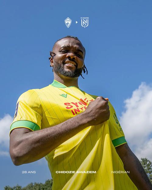 Transfer: Awaziem joins Nantes on three-year contract