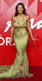 Maya Jama at the Fashion Awards 2024.