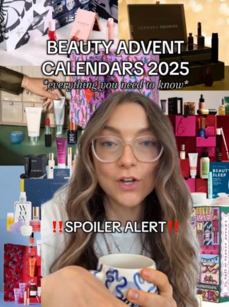 First look at the best Xmas beauty advent calendars including Selfridges' luxe buy saving you £750 & waitlists are open, , NO PERMISSION - https://www.tiktok.com/@hiyaimalex/video/7536222501504814358, ,