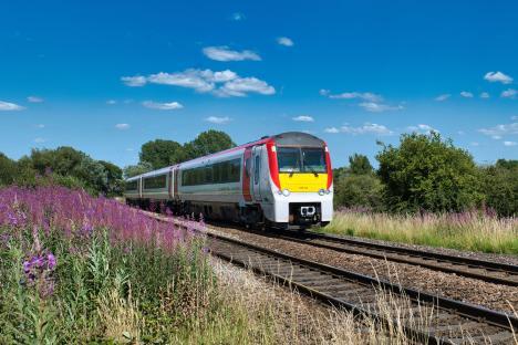 TfW Class 175 train near Nantwich.