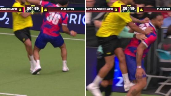 Troy Deeney SENT OFF just minutes into return to football as clash descends into chaos
