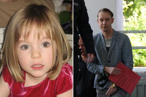 Chilling moment Madeleine McCann suspect Christian Brueckner SMIRKS as he’s asked ‘did you kill Maddie?’