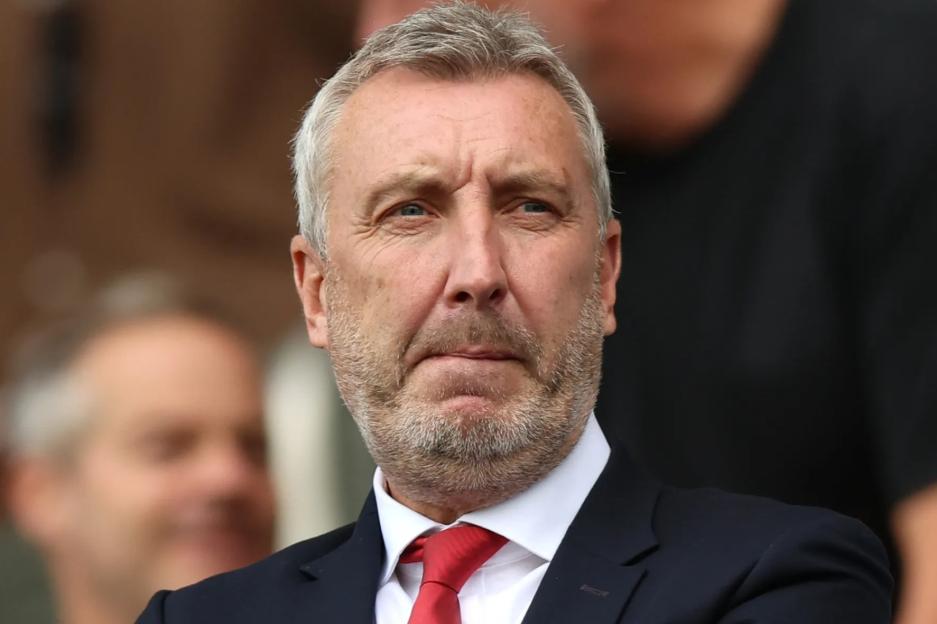 LONDON, ENGLAND – AUGUST 24: Jason Wilcox, Director of Football at Manchester United during the Premier League match between Fulham and Manchester United at Craven Cottage on August 24, 2025 in London, England. (Photo by Nigel French/Sportsphoto/Allstar via Getty Images)