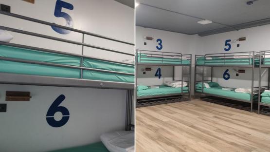 ‘Should be illegal’ – Man Utd and Spurs fans face staying in £2000 Squid Game-like hostel for Europa League final