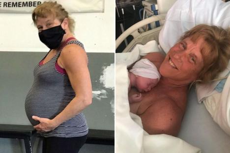I became a mum at 57, now my son’s four and I’m still breastfeeding him at 61, strangers stare but I don’t care