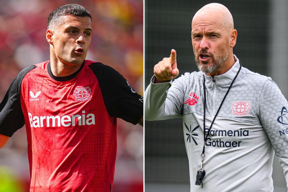 ‘Can say what he wants’ – Erik ten Hag single-handedly appears to BLOCK Granit Xhaka transfer to Sunderland