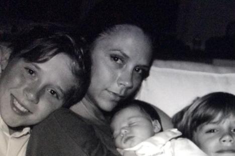 David Beckham shares unseen snap of wife Victoria & Amanda Holden reveals lookalike mum as stars celebrate Mother’s Day