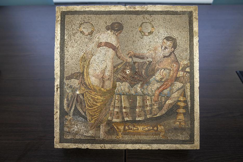 Saucy 2,000-year-old ‘erotic art’ stolen by Nazis from Pompeii treasure trove during WW2 finally handed in