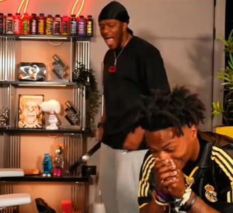 KSI and IShowSpeed in a video.