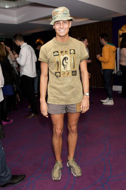 Joey Essex at a book launch.