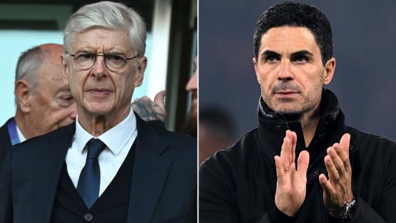 Arsene Wenger disagrees with Mikel Arteta’s bold claim after Arsenal are knocked out of Champions League by PSG