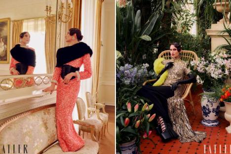 Nepo baby with acting legend mum and TV star dad lands huge magazine cover – can you guess her famous parents?