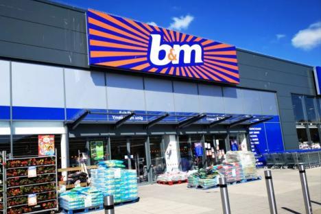 B&M store exterior.