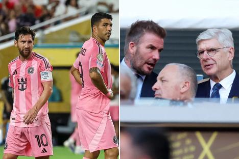 Inter Miami 0 Al Alhy 0: David Beckham watches Messi draw a blank in CWC opener next to Wenger days after knighthood