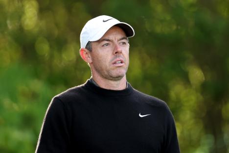 Rory McIlroy at a golf tournament.