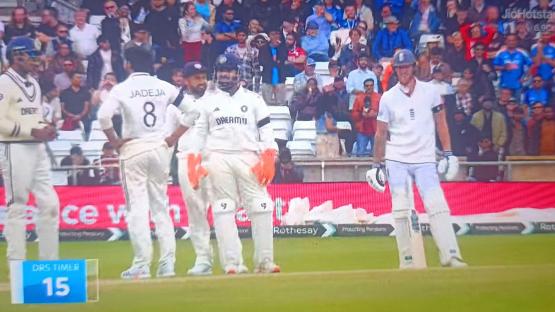 ‘4D captaincy’ – England cricket fans convinced Ben Stokes ‘faked out’ India into burning review in tense first test