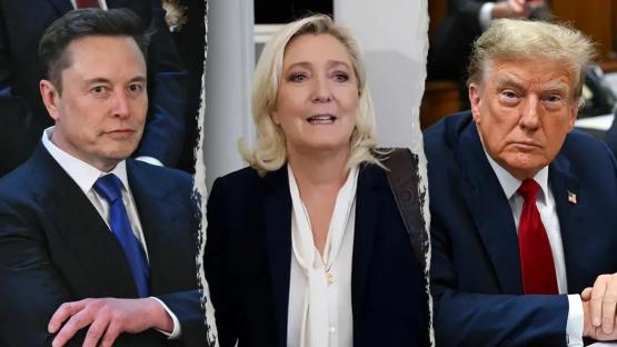 Elon Musk joins Trump in call for France to release Marine Le Pen