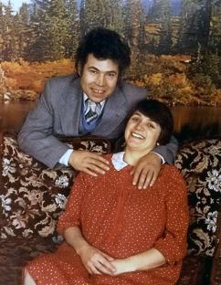 Photo of Fred and Rose West, a serial killer couple.