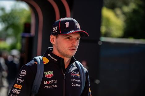 Mandatory Credit: Photo by Cristopher Ponso/ZUMA Press Wire/Shutterstock (15306475i) the fourth time world champion Max Verstappen (RedBull Oracle F1 Team) arrived at Autodromo Enzo e Dino Ferrari(Imola,BO) on Saturday,September 17th F1 Emilia Romagna Grand Prix 2025, Imola, Bo, Italy - 17 May 2025