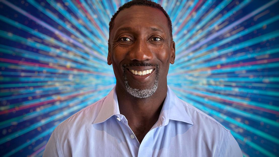 Jimmy Floyd Hasselbaink, contestant on Strictly Come Dancing.